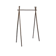Load image into Gallery viewer, Arbor Rack, forged steel clothing rack in vintage bronze finish
