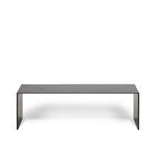 Load image into Gallery viewer, Simple Riser, minimalist blackened steel riser for displays

