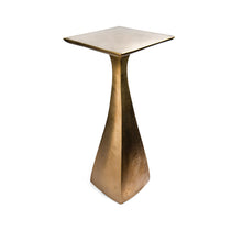 Load image into Gallery viewer, Vince Table, cast bronze side table with curved form
