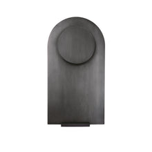 Load image into Gallery viewer, Slate Tall Necklace Stand, Blackened steel jewelry display for necklaces

